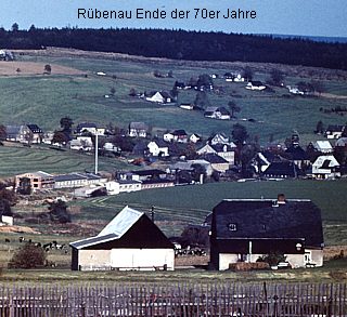 Rübenau Ende der 70er Jahre