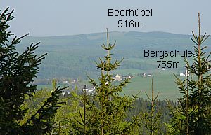 Blick auf Bergschule R�benau und Beerh�bel