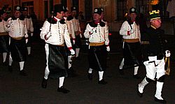 Bergparade in Freiberg und Seiffen
