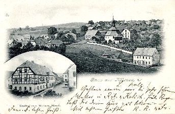 Ansichtskarte Rübenau