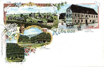Ansichtskarte Rübenau