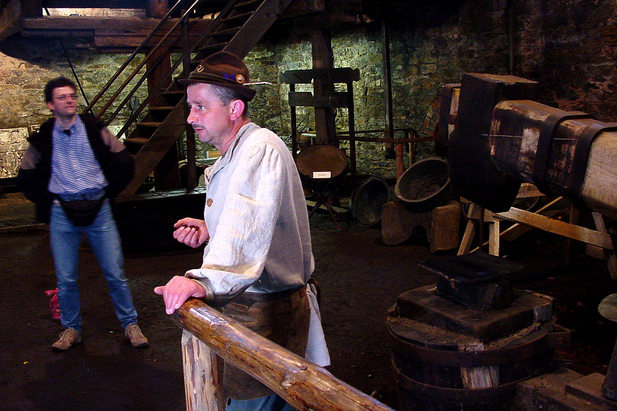 Besucherbergwerk Tiefer Molchner Stolln