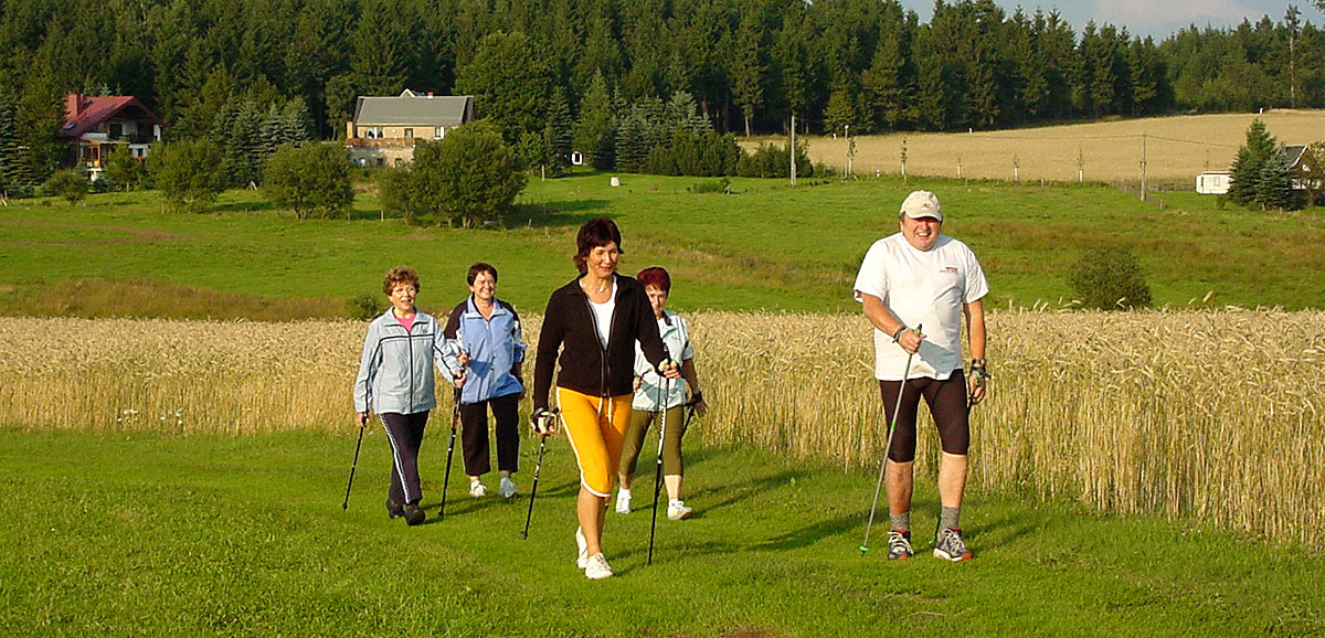 Nordic-Walking in Rübenau