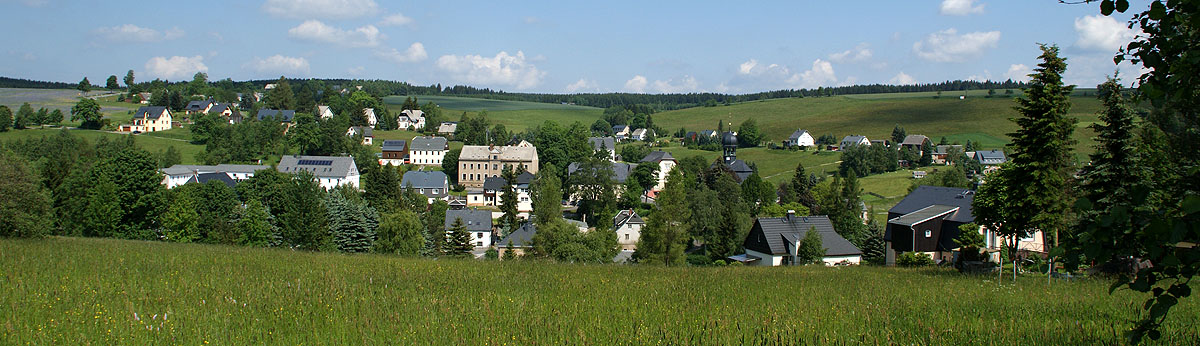 Ortskern von Rübenau