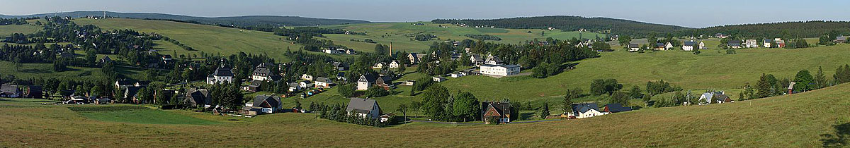 Panorama von Rübenau