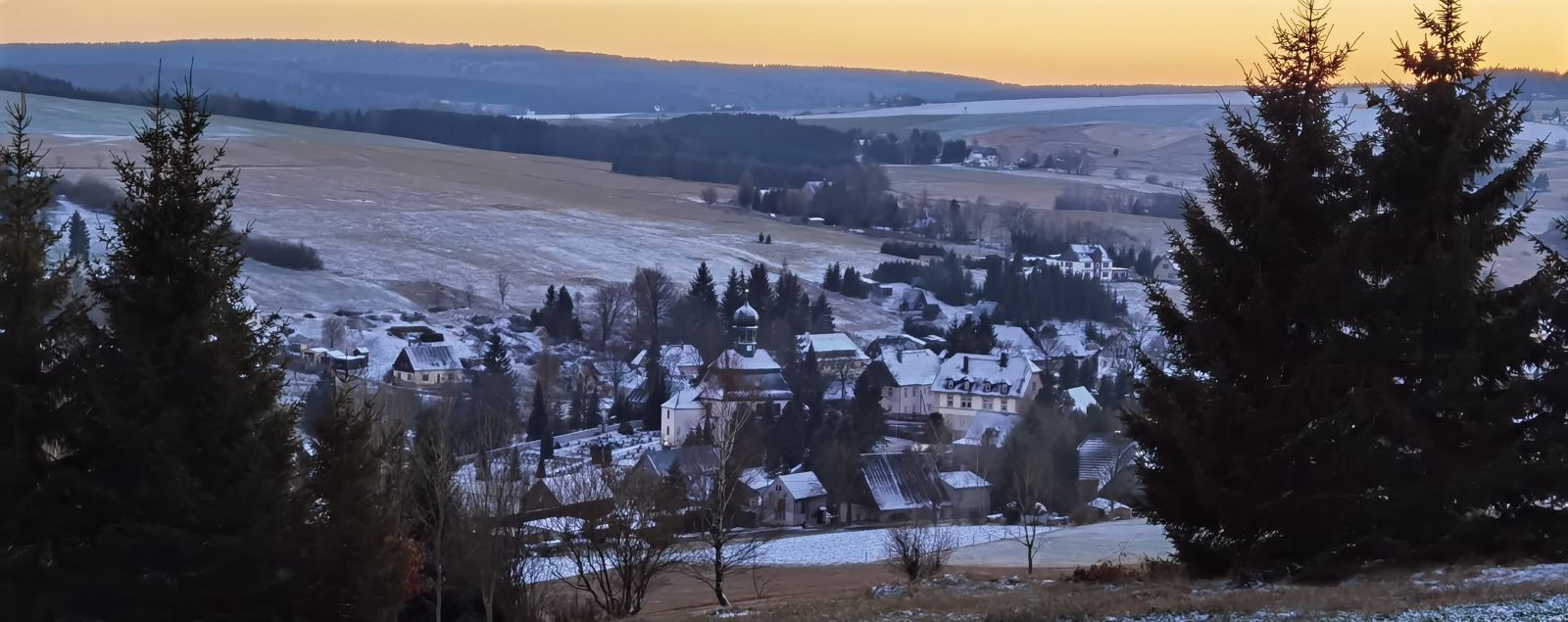 Blick vom Hirschberg auf Rübenau Blick vom Hirschberg auf Rübenau
