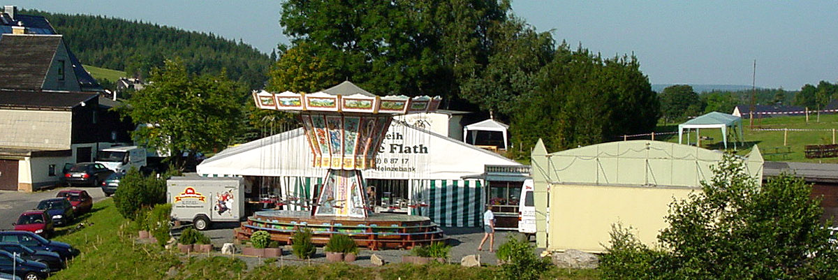 Festplatz in Rübenau
