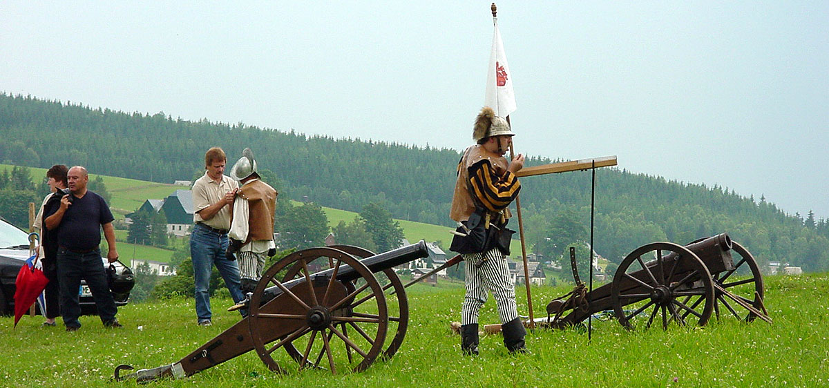 Gastböllerschießen zum Schützenfest in Rübenau
