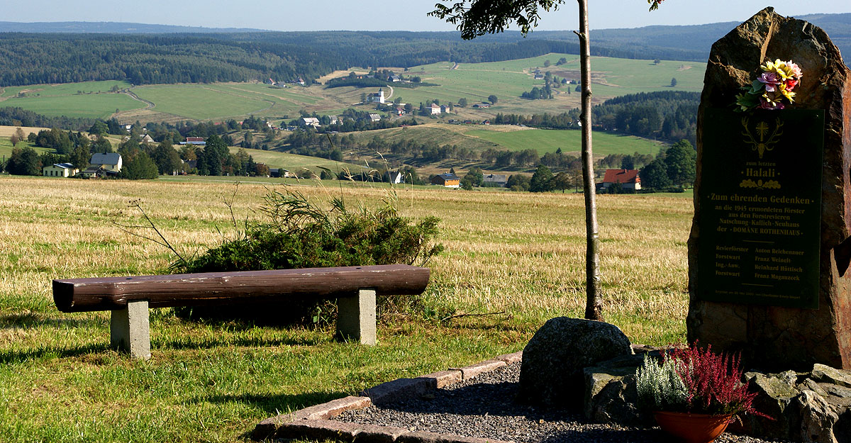 Gedenkstein für getötete Jäger
