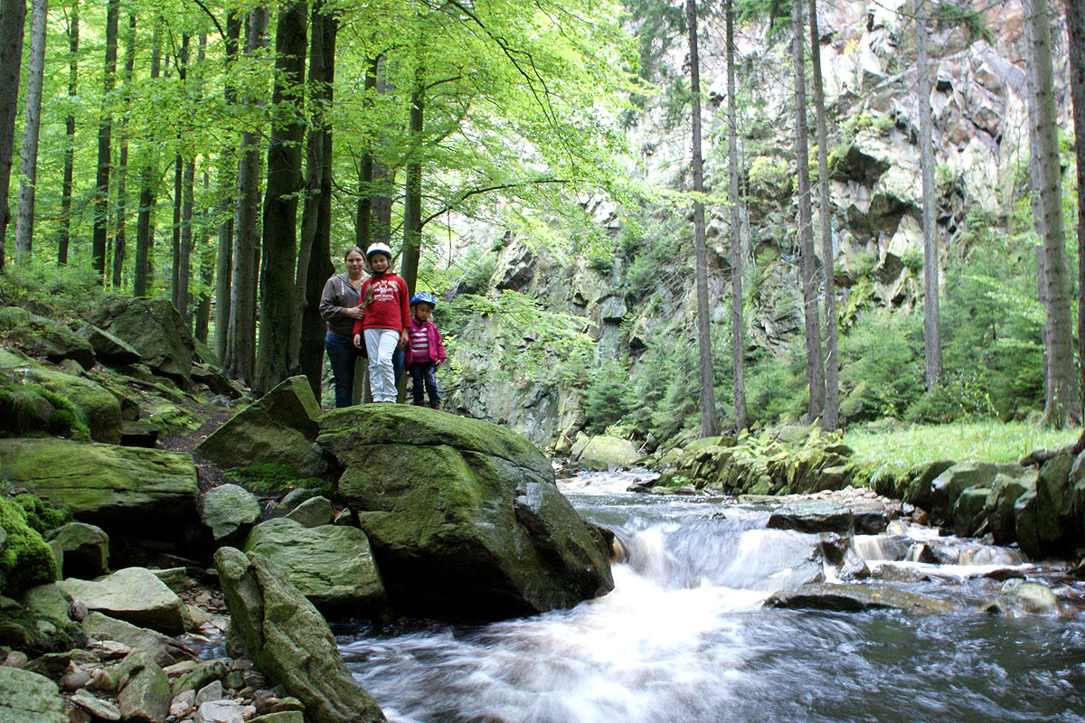 Schwarze Pockau im Schwarzwassertal Schwarze Pockau im Schwarzwassertal